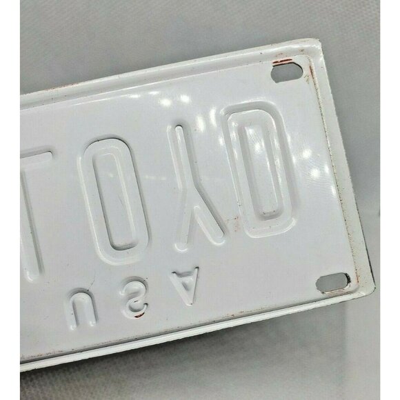 U.S.A Lloyd Personalized Mini License Plate – Red & White Collectible - Picture 8 of 10
